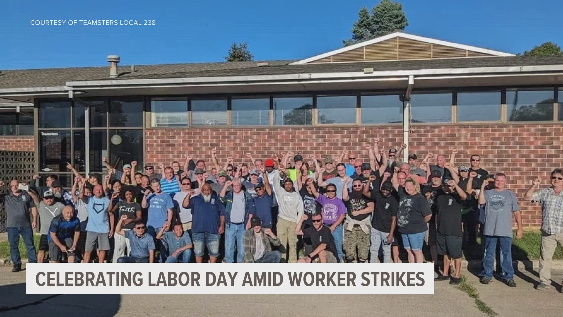 As the nation celebrates Labor Day, hundreds of thousands of workers in various industries around the country are forming picket lines.