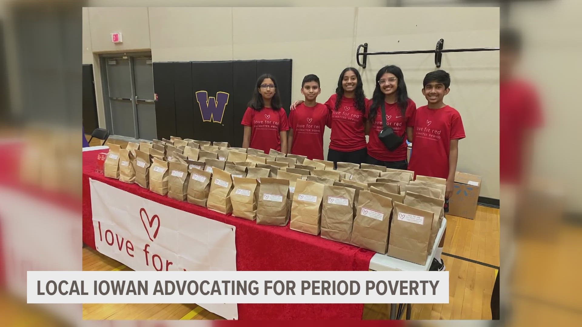 Maanya Pandey began the nonprofit Love For Red to help alleviate disparities in accessing menstrual products.