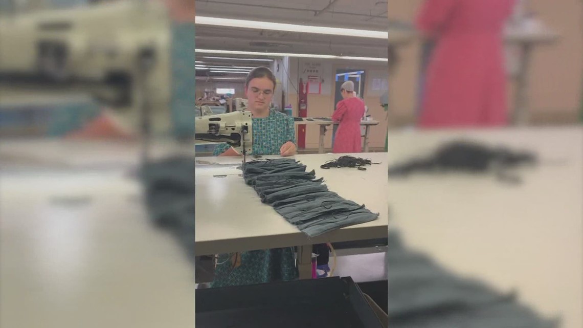 Osceola business gets creative, creates thousands of masks