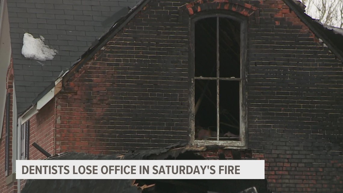 'I was kind of in shock': Pella fire destroys part of dentist office