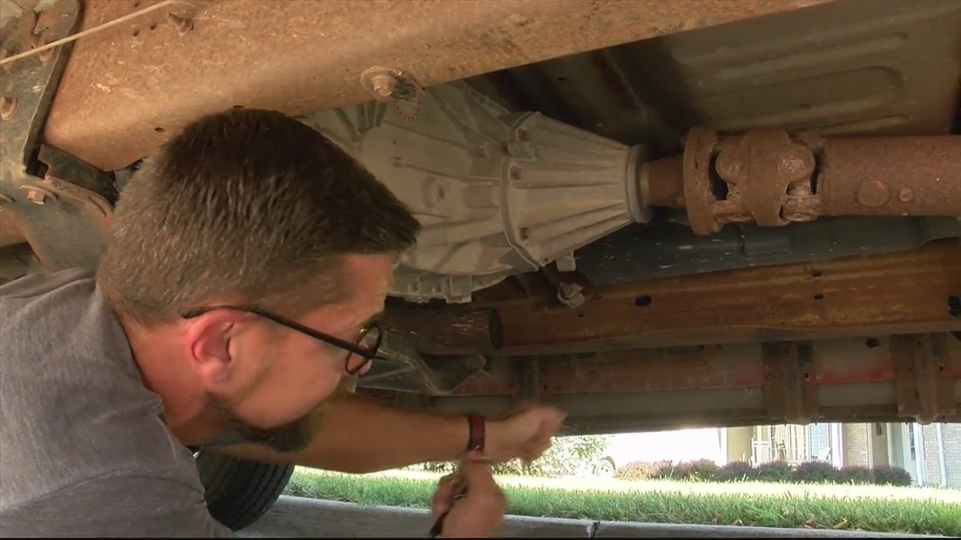 A man says someone crawled underneath his truck and took something that is expensive to replace.Thieves sawed off a catalytic converter from Darin Dowling's truck. Every vehicle has one, and Des Moines Police say that it's a hot item on the market right now.