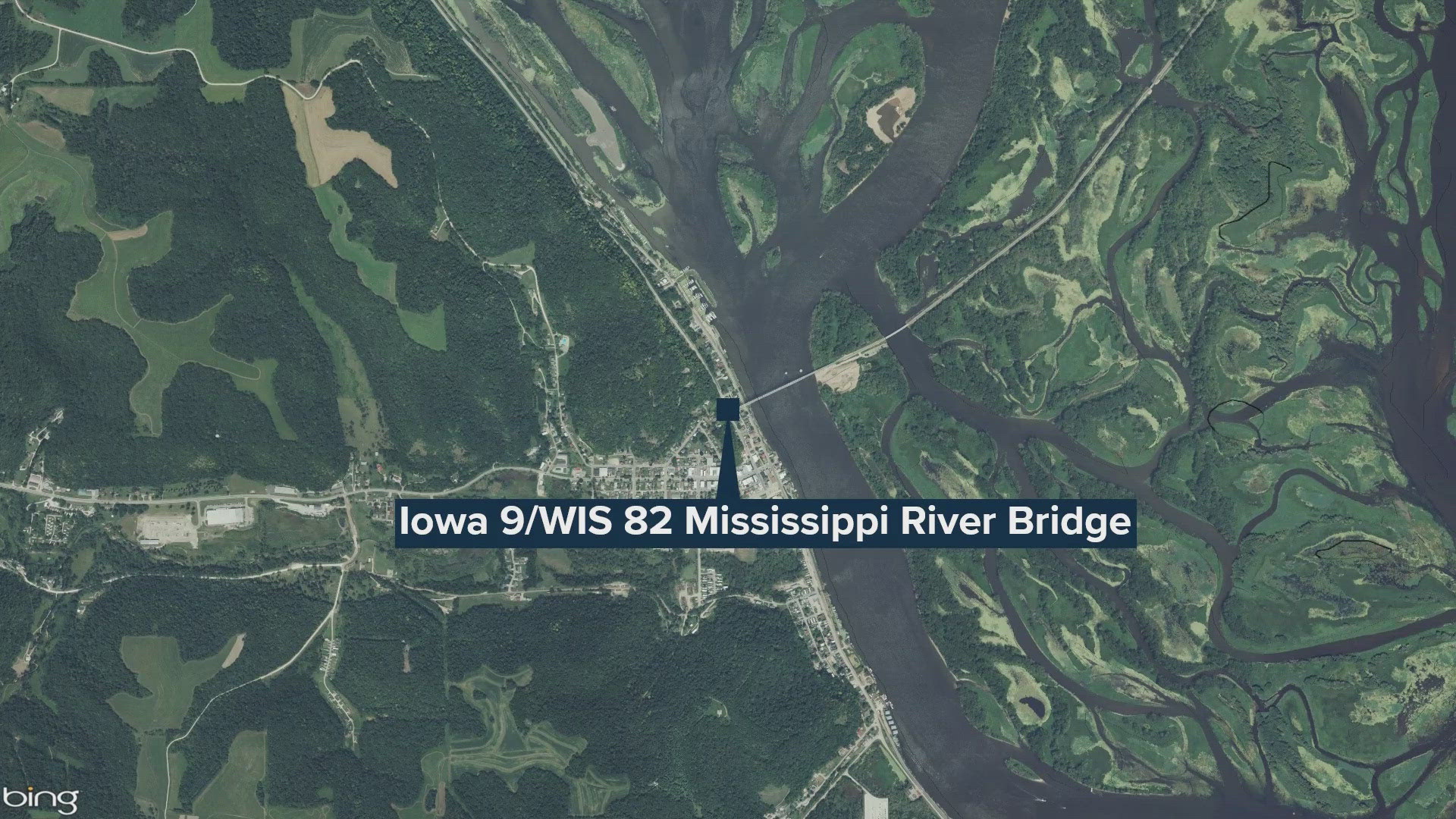 Controlled demolition on Iowa-Wisconsin bridge pushed back due to ...