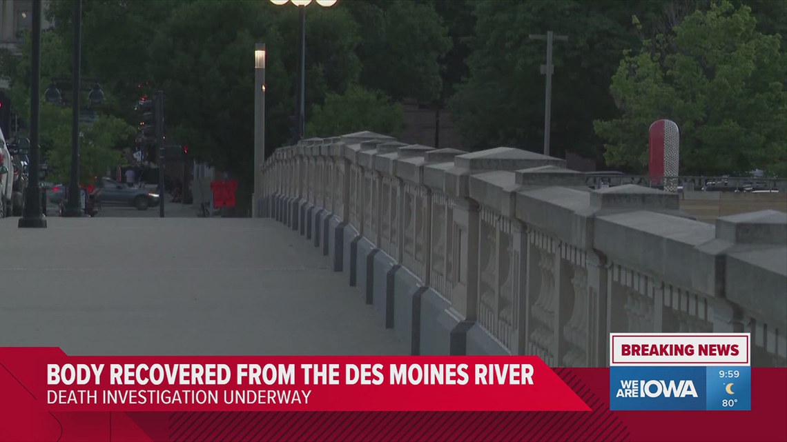 Des Moines police investigating after body recovered from river