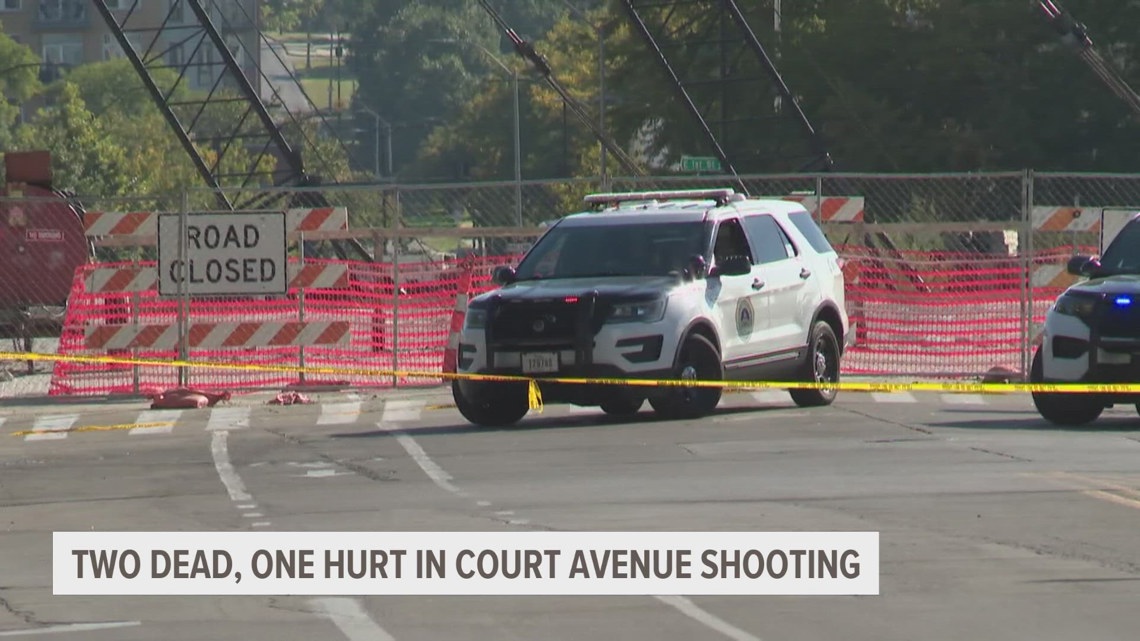 2 men dead after Sunday morning shooting in downtown Des Moines ...