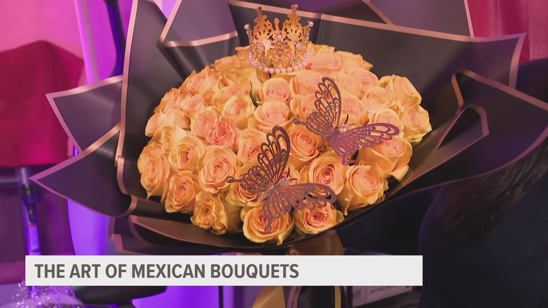 Guadelupe Lopez started her business in February. Now, she's sharing the beauty of Mexican bouquets to everyone who receives them.