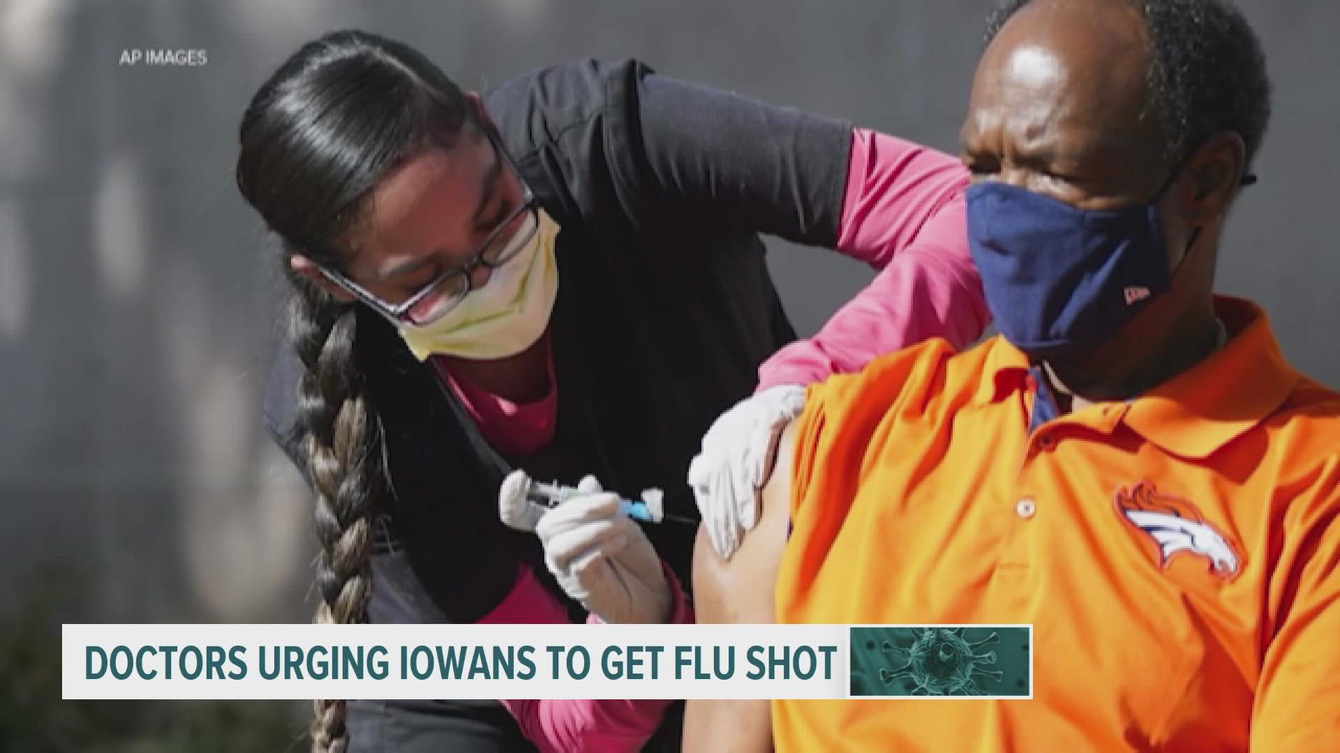 Flu season typically starts in October and ends in May according to the Centers for Disease Control and Prevention.