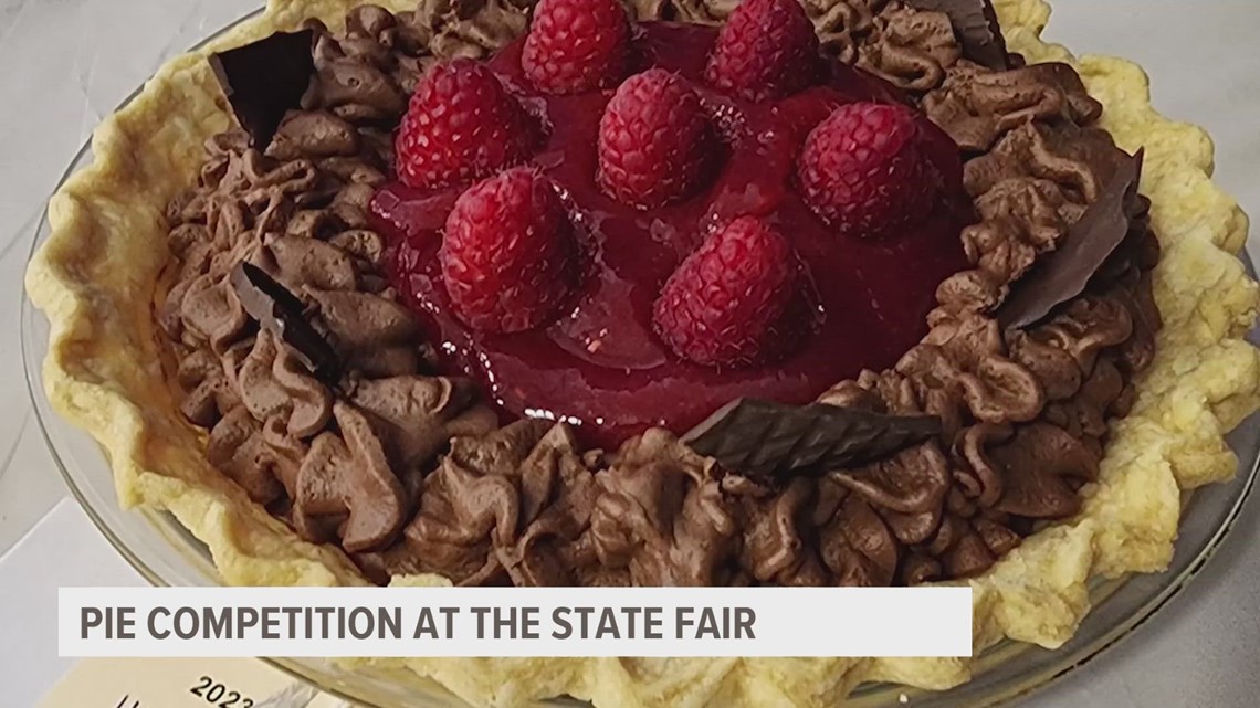 Bakers compete in Iowa State Fair 2023 pie contest