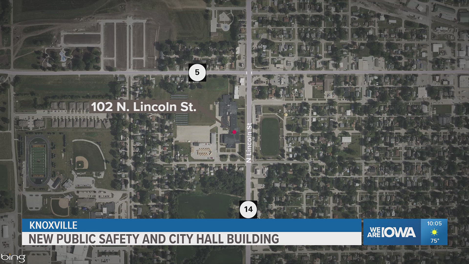 Construction begins in November.