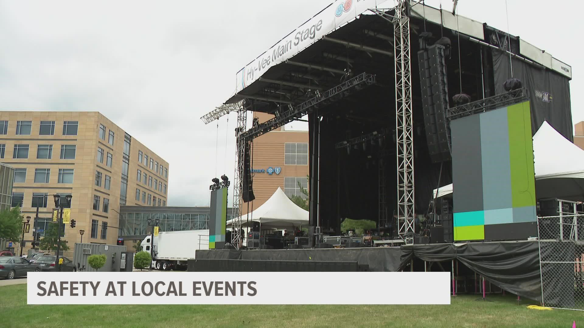 This weekend, 80/35 in downtown Des Moines and Summerfest in Ankeny will bring thousands out to enjoy music, food and more.