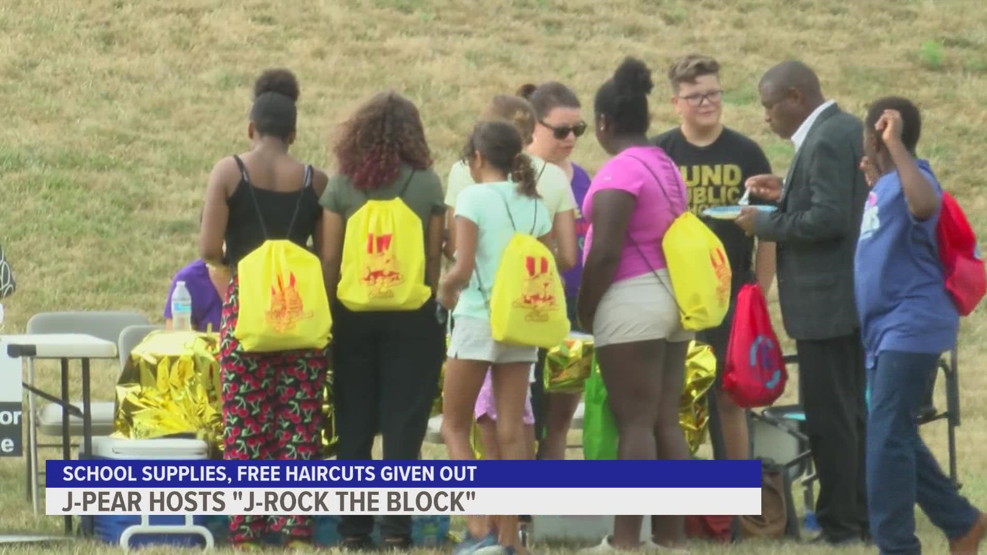 The second annual "J-Rock the Block" was organized by Johnston Parents for Equity and Antiracism.