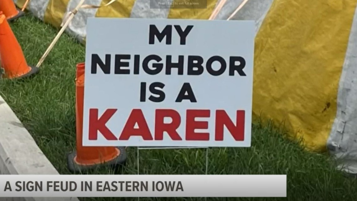 Fireworks vendor says rights were violated after being told to take down 'Karen' sign - Vimarsana News