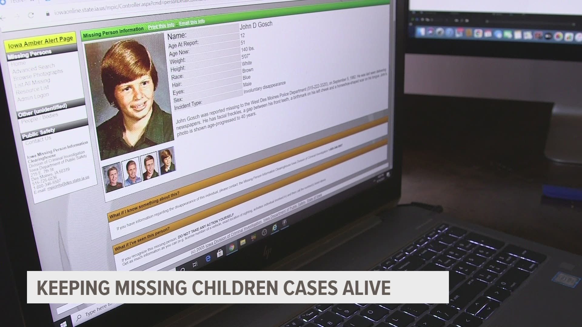 The Iowa Missing Persons Information Clearinghouse plays a big part in keeping track of missing person cases in Iowa. Here's how they do it.