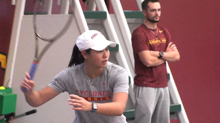 Iowa State women's tennis clinches spot in 2023 ITA Indoor Nationals