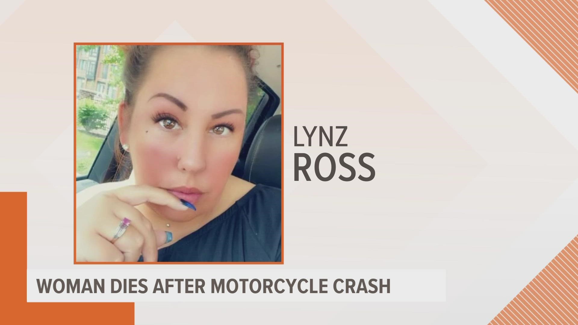 Police said the motorcycle was driving "at a high rate of speed."