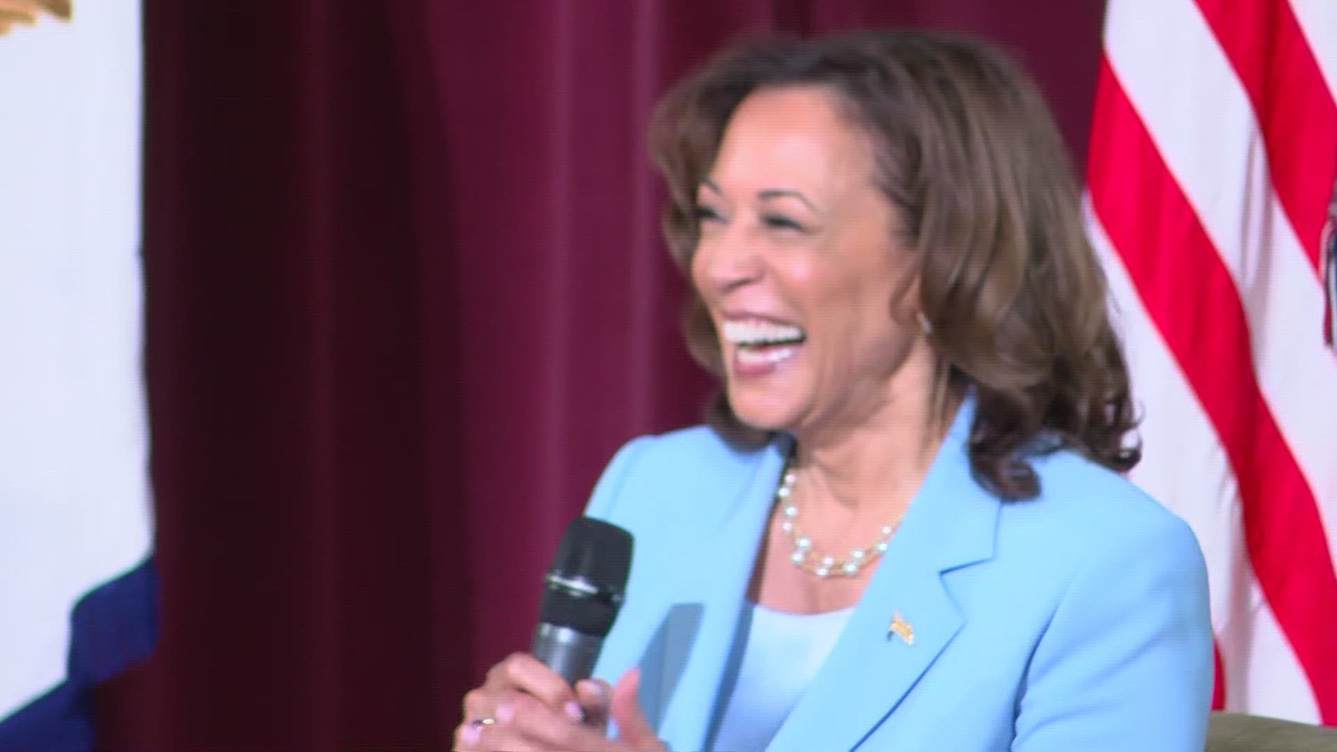 FULL INTERVIEW: Vice President Kamala Harris discusses abortion access ...