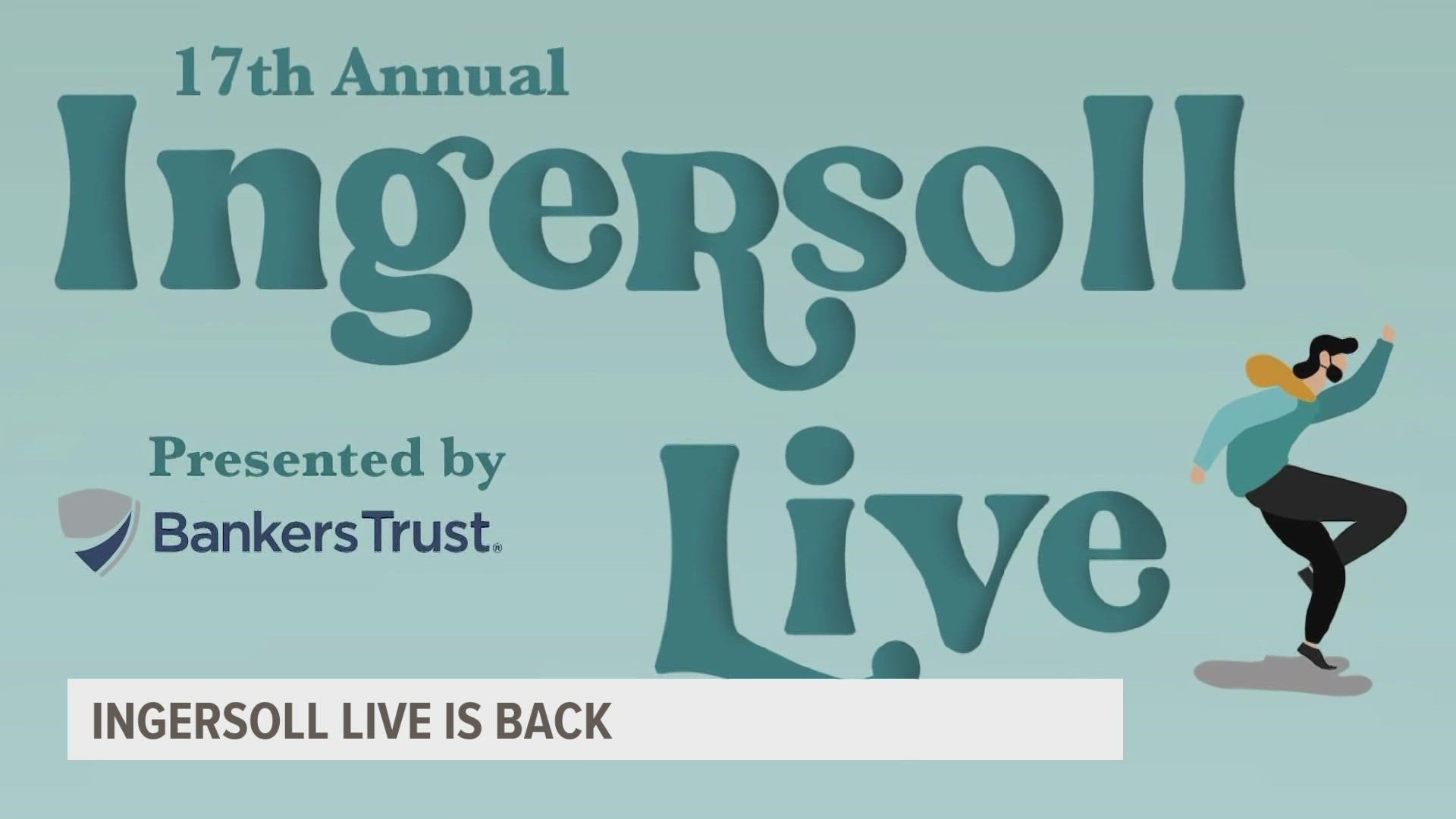 Ingersoll Live returns this weekend. The event is described as a street party, but a manager of a restaurant fears construction could deter event-goers from coming.