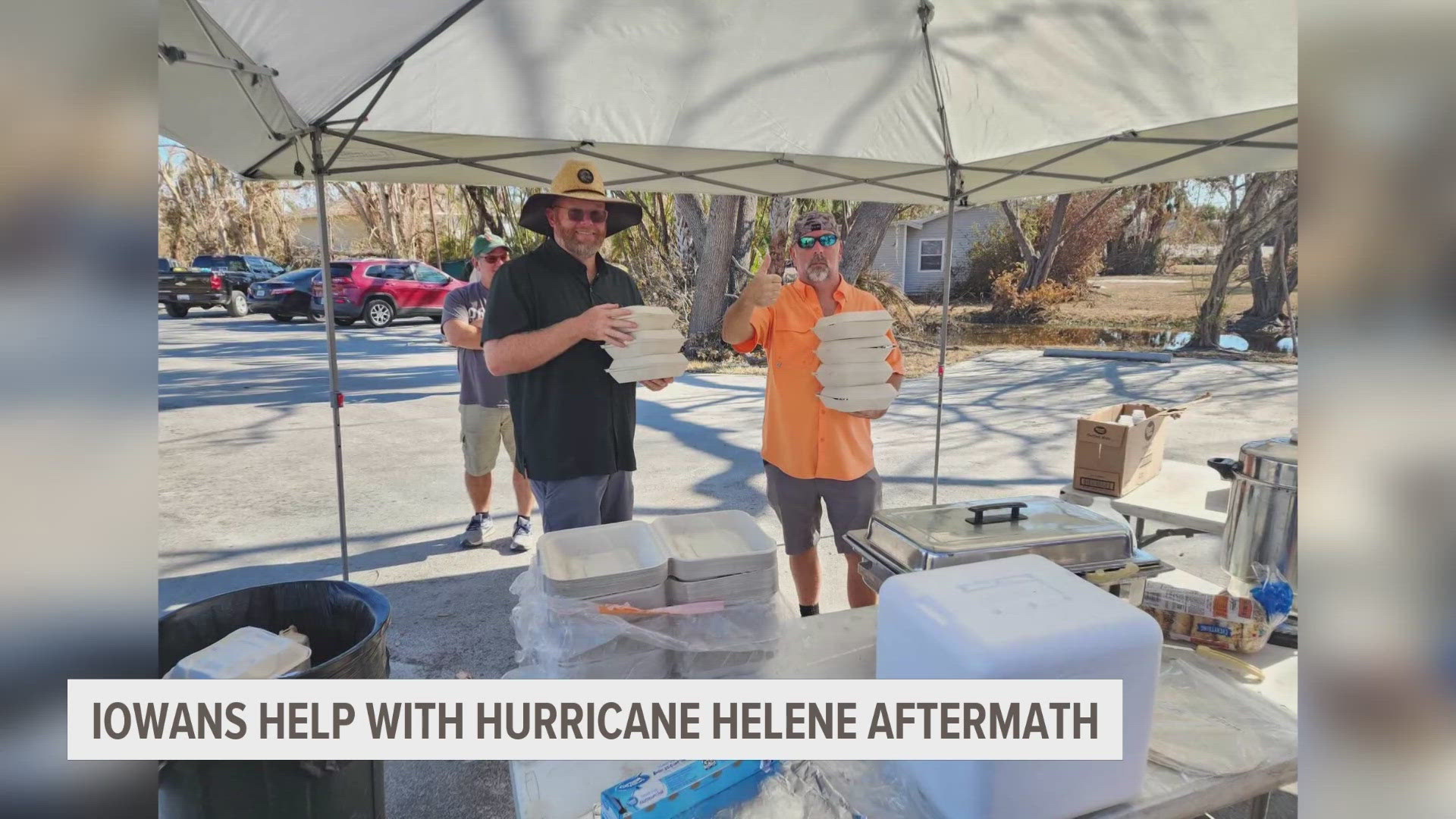 The Getty's are a full-time nurse and full-time farmer, but run a food truck on the side that they are driving to help serve meals to those impacted by Helene.