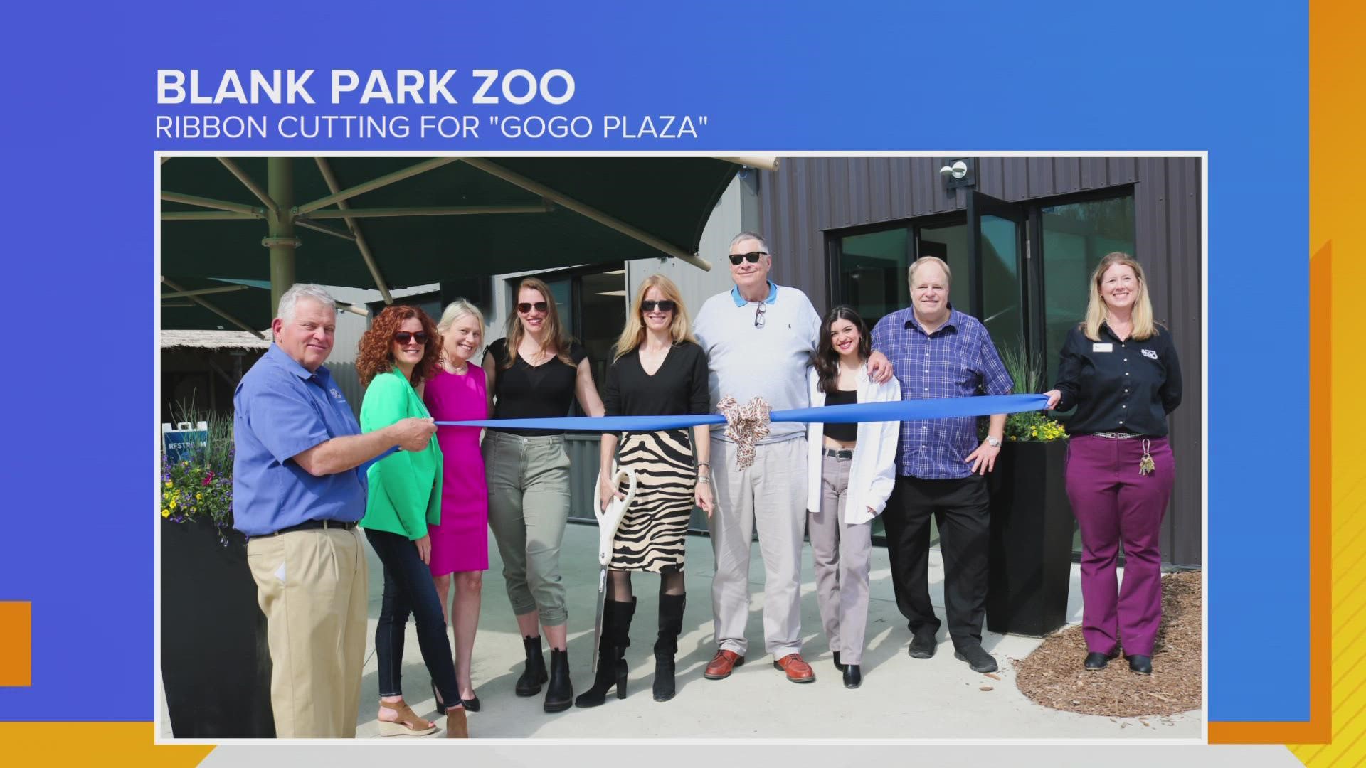 Julia Bingham introduces us to their newest Ambassador animal, Ima, the Hognosed Snake and shows us the newest space, GoGo Plaza, at the Blank Park Zoo!