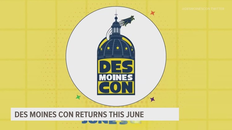 Who is coming to Des Moines Con 2023?