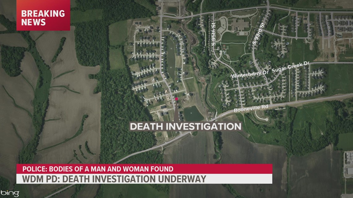 Police: 2 found dead inside West Des Moines home