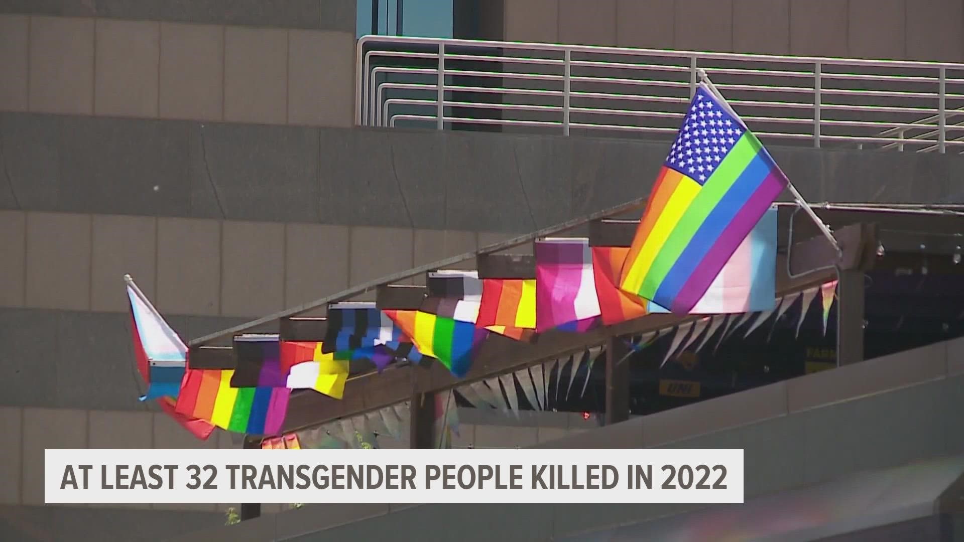 At least 32 transgender people have been killed in 2022, according to the Human Rights Campaign.