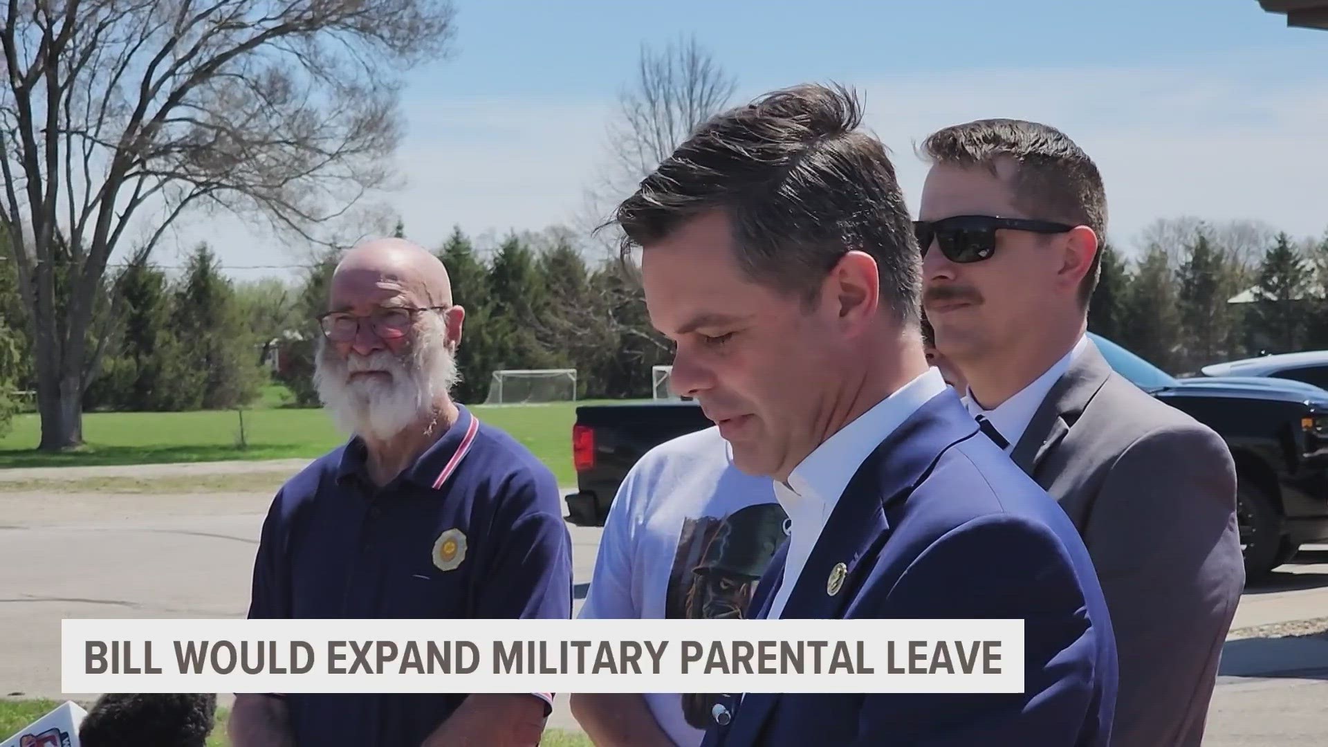 Currently, active duty national guardsmen and women are afforded 12 weeks of parental leave, but reserve members of the guard don't get the same time.