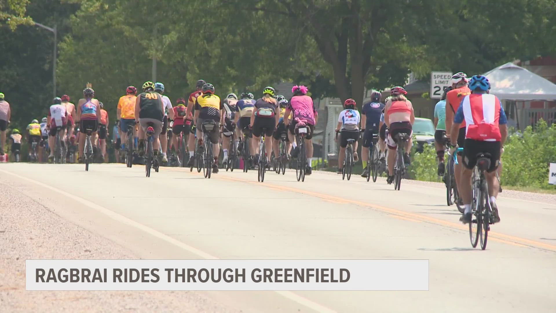 "I am so happy to see that the people are here, and they’re showing the love for this community,” said RAGBRAI director Matt Phippen.