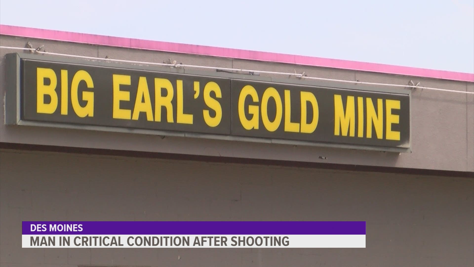 The shooting happened just after four o'clock Sunday morning at Big Earl's Gold Mine, an adult entertainment venue on NW 2nd Street.