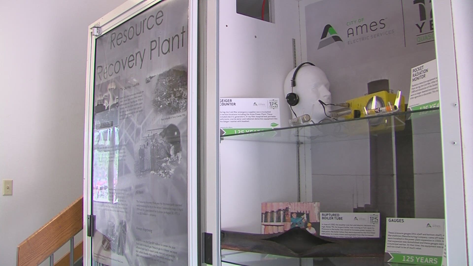 Ames Electric Services and the Ames History Museum worked together to create a new exhibit to celebrate.