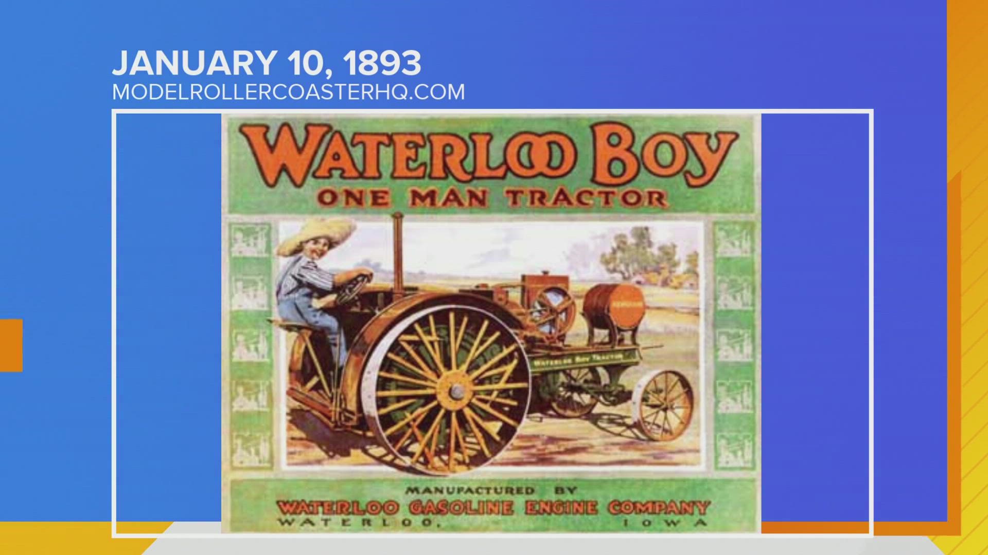 January 10th Edition of the Iowa Almanac with the history behind the word TRACTOR and the legendary Iowa corporation that eventually purchased that Iowa business