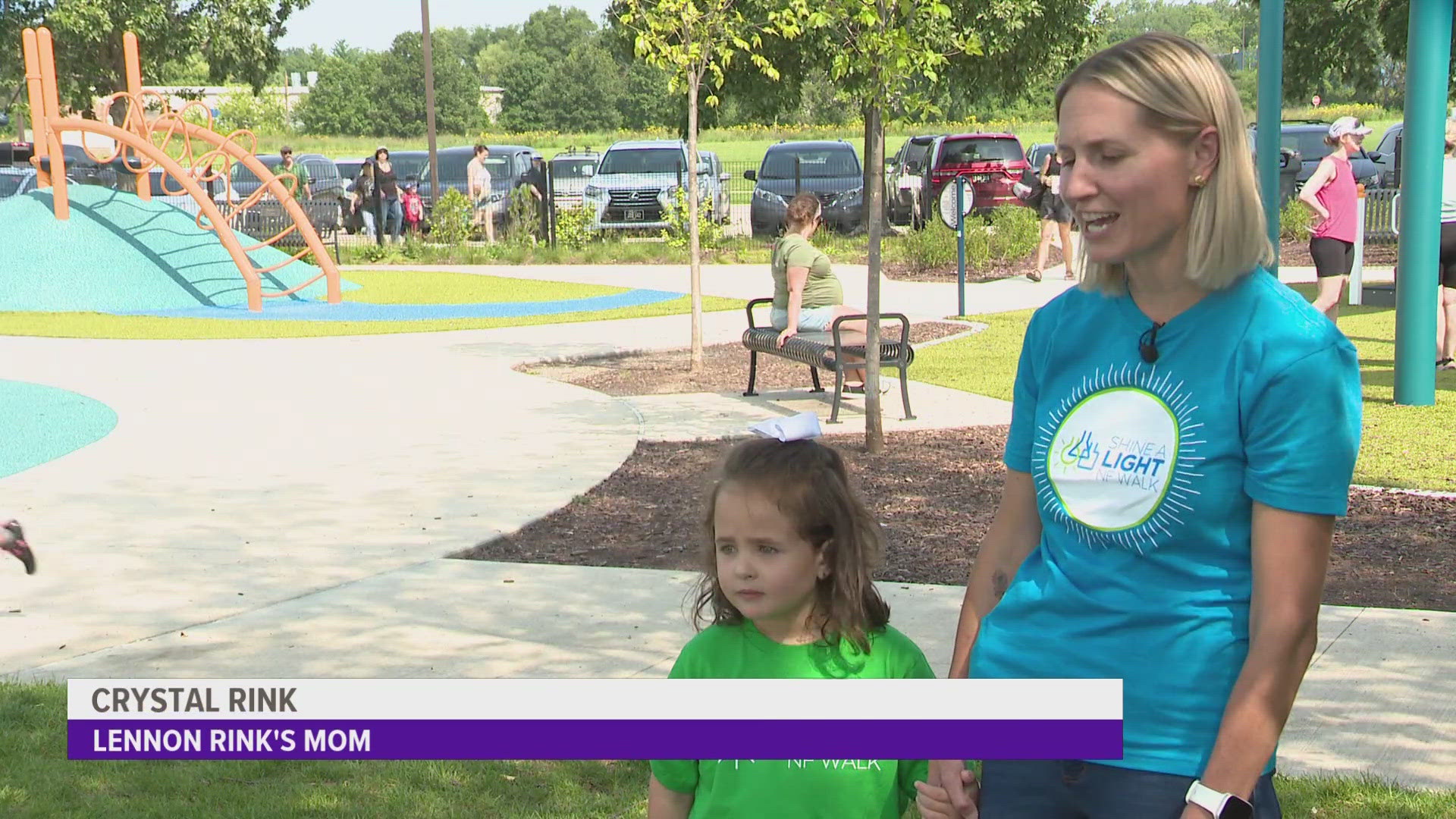 Meet one brave girl who is motivating others to walk for a good cause.