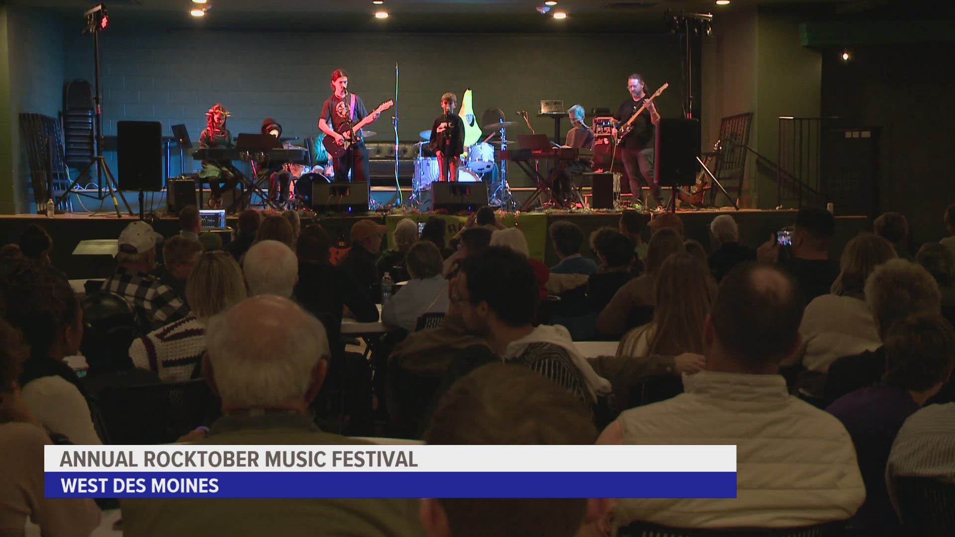 The annual Halloween concert was put on by 100 student musicians.