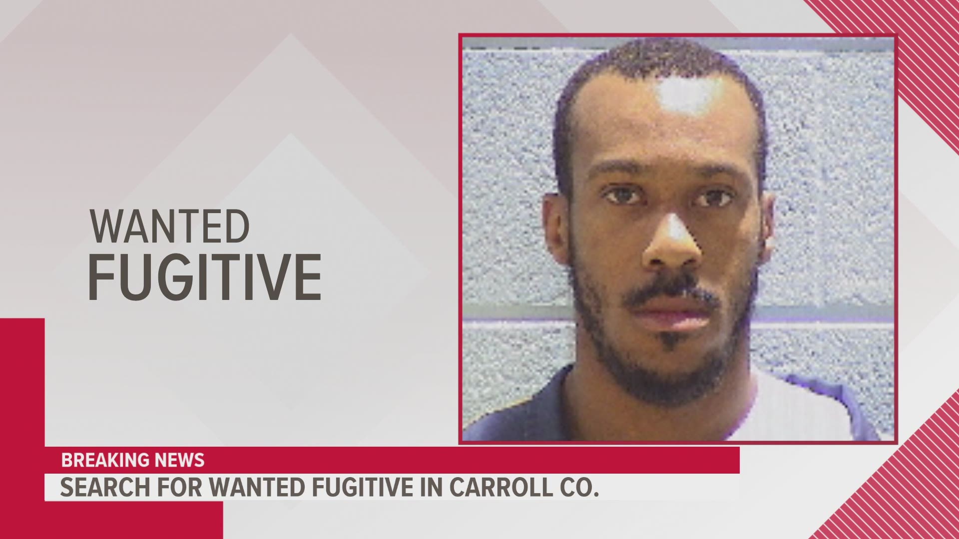 The search is underway for Dennis Guider Jr., a wanted fugitive from Illinois who police said hit an officer during a traffic stop Friday.