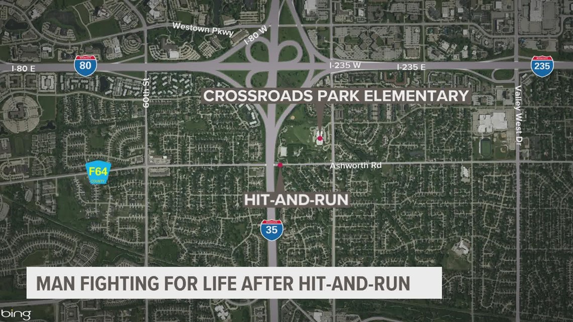 Hit-and-run investigated by West Des Moines Police | weareiowa.com