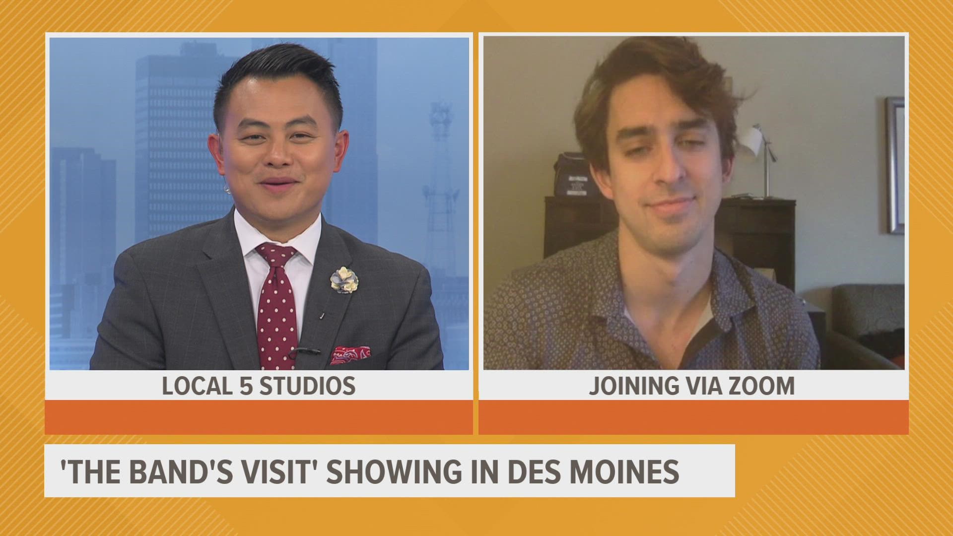 We sat down with actor Billy Cohen who plays the role of Zelger in "The Band's Visit." Catch the musical at the Des Moines Civic Center Oct. 12-17.