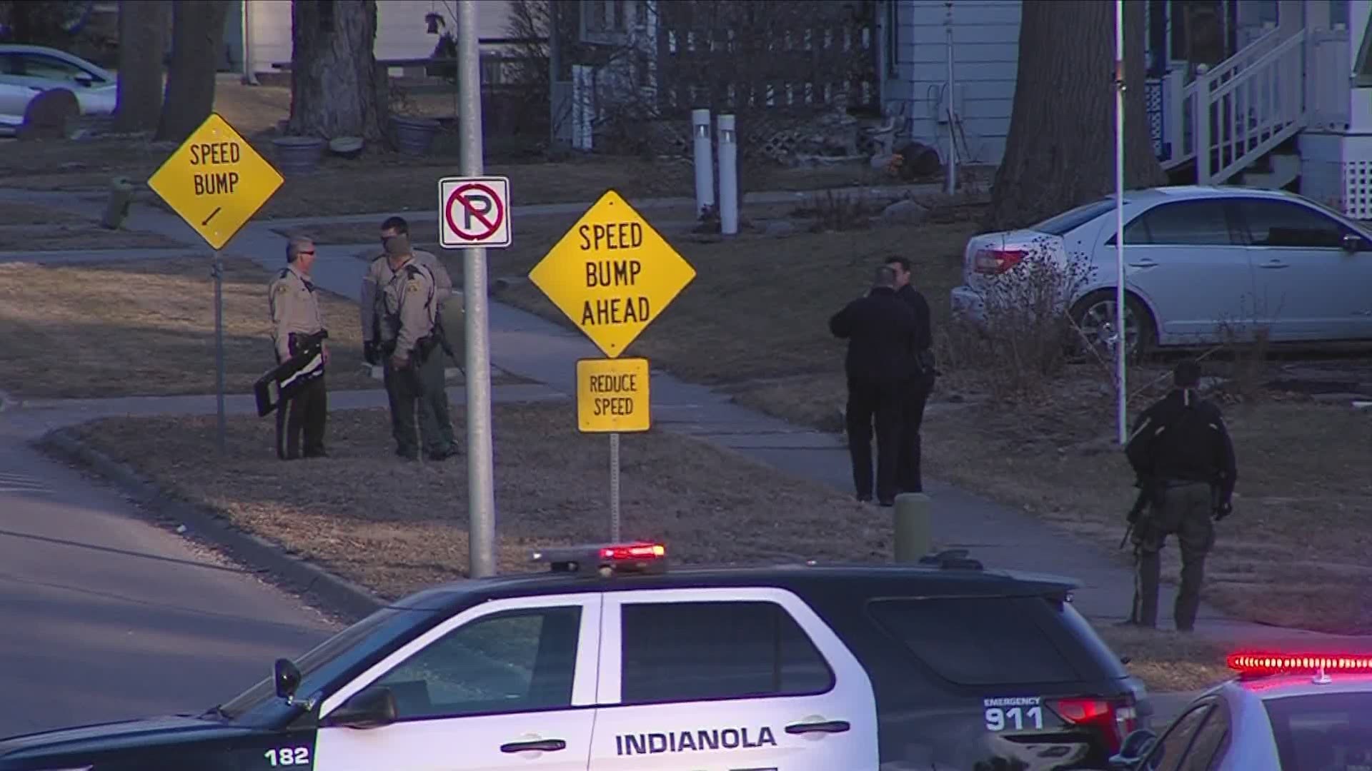Officers named the man who was involved in a standoff at an Indianola home Wednesday.