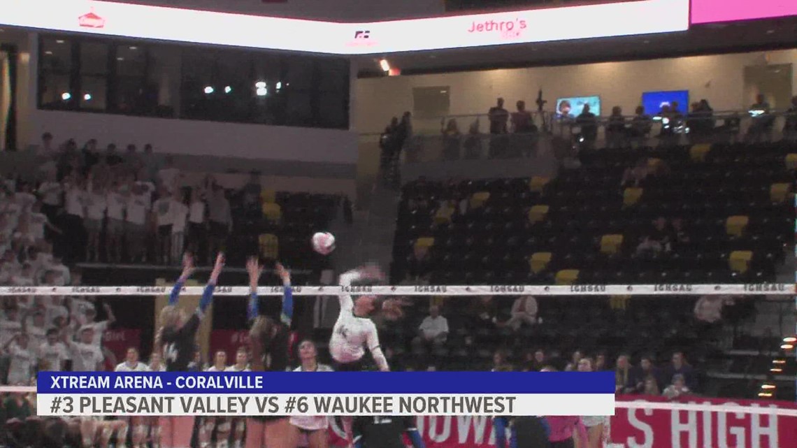Iowa high school state volleyball tournament kicks off in Coralville