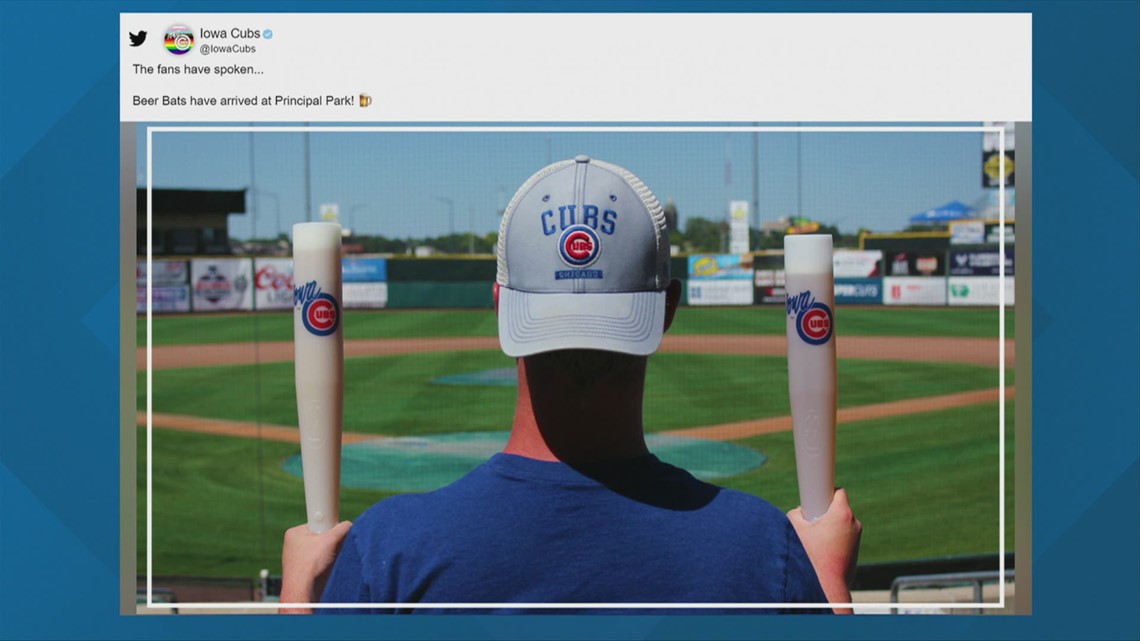 How badly do you want a Cubs beer bat? #chicago #chicagocubs #chicagob