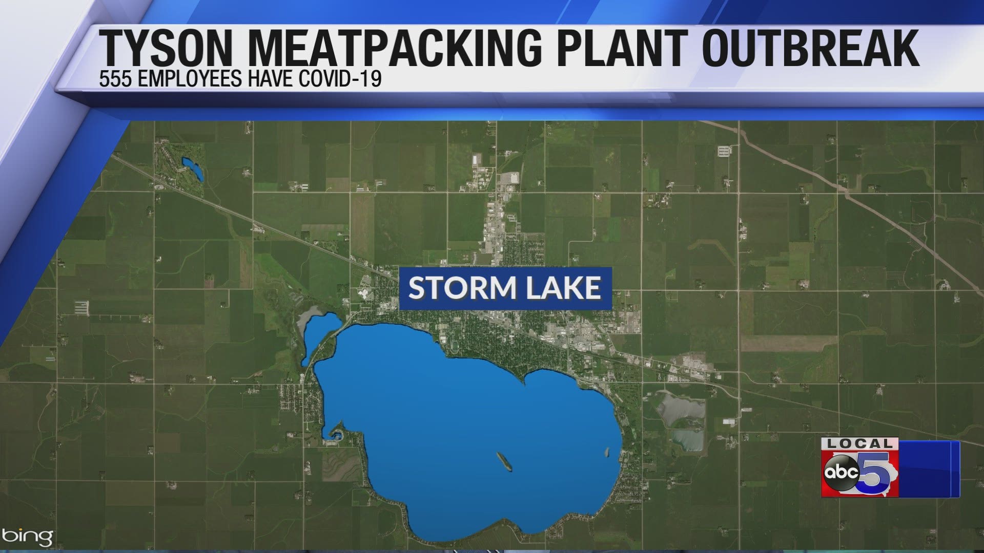 COVID-19 outbreak at Storm Lake meat packing plant