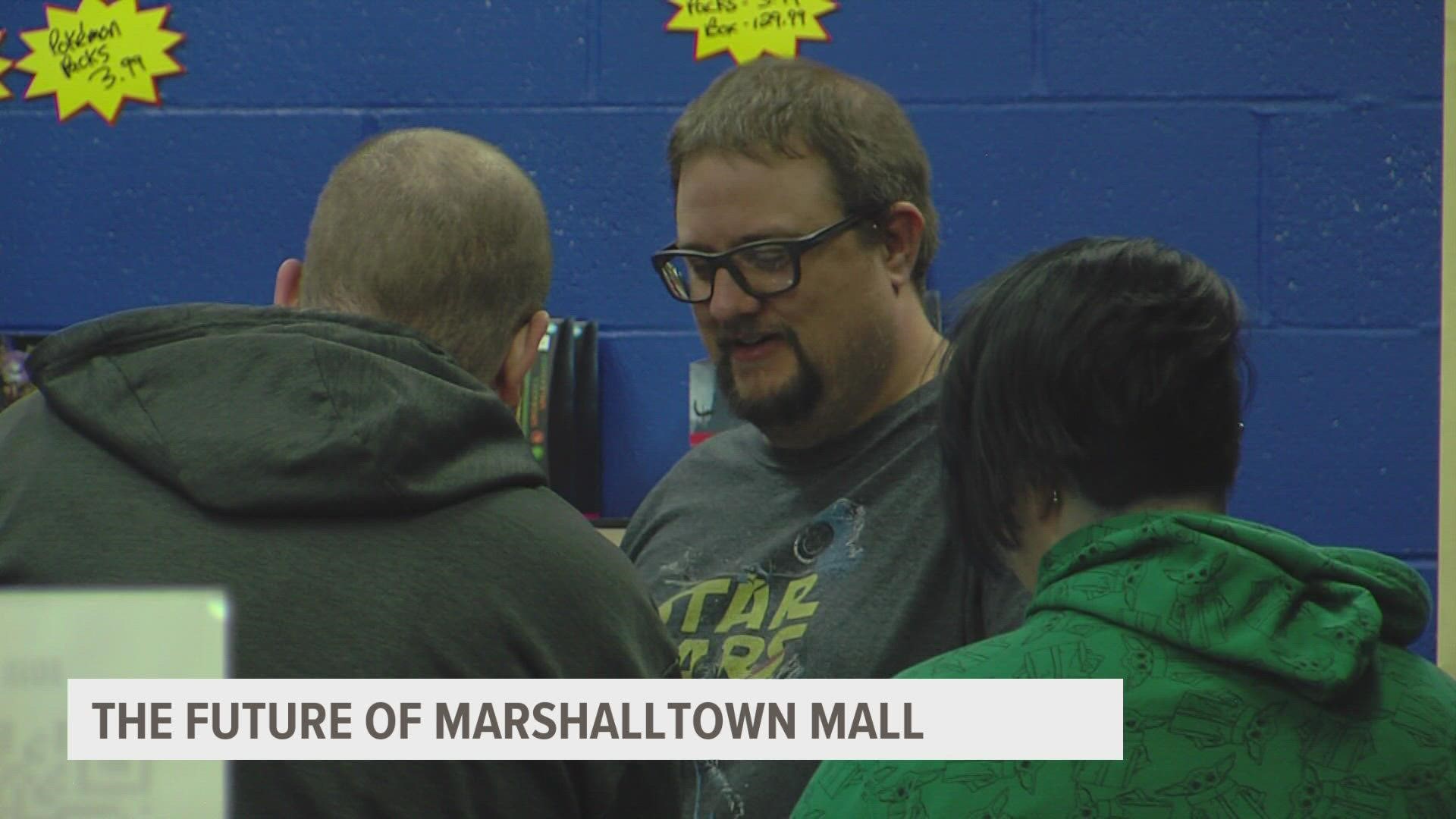 While most retailers have left the Marshalltown Mall, local entrepreneurs are moving in as the mall looks to the future.