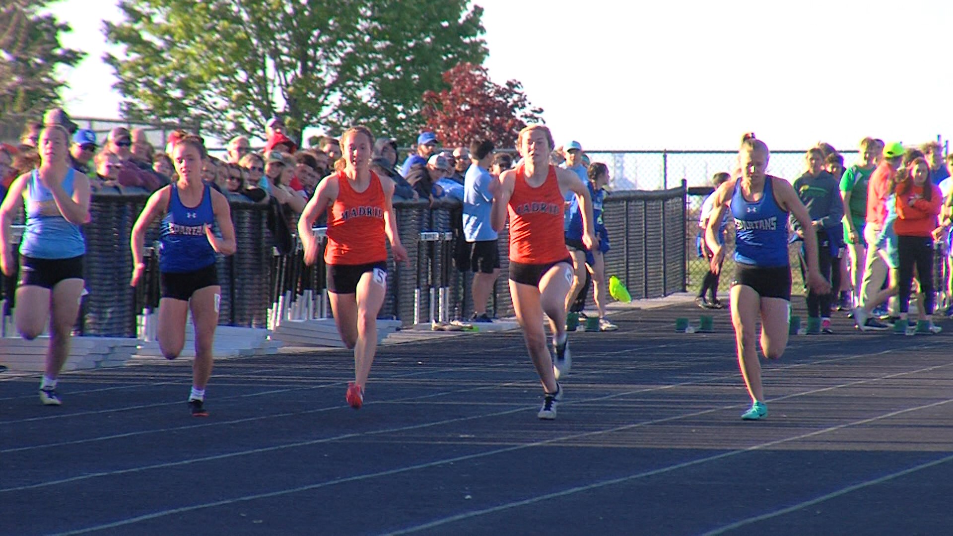 Madrid touts two of the top sprinters in class 1A and they will likely go toe-to-toe Saturday in the 100 meter dash finals