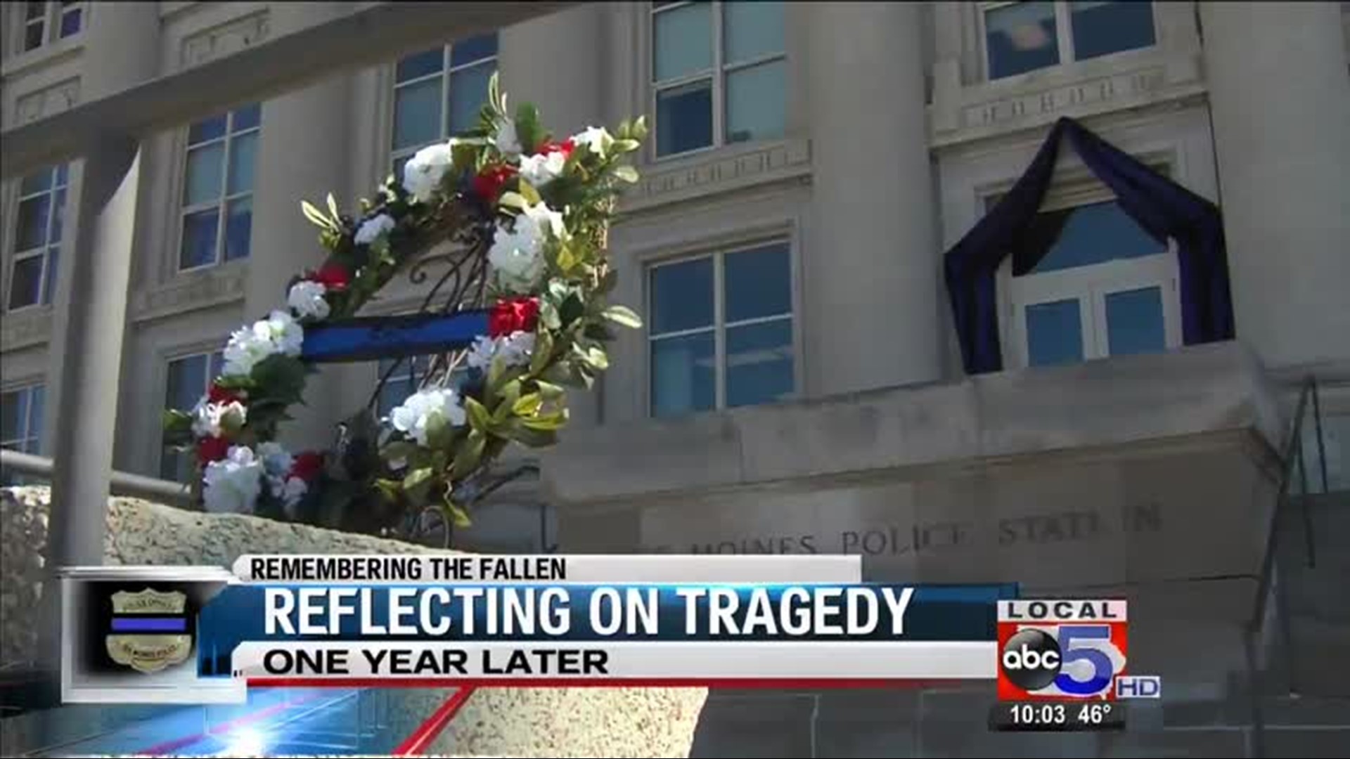 Reflecting on Tragedy: Police remember two fallen officers, one year ...