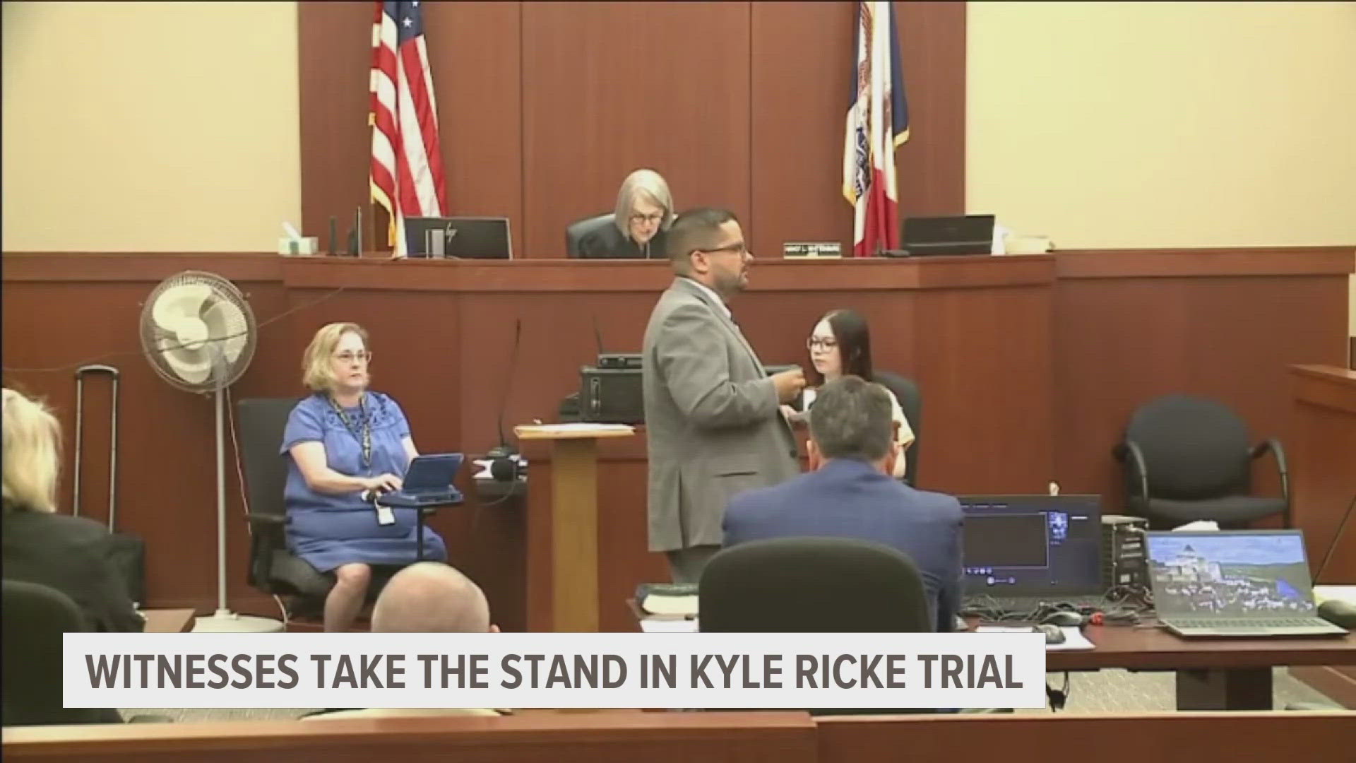 Witnesses included Kyle Ricke's mother, who said it was "out of character" for Ricke.