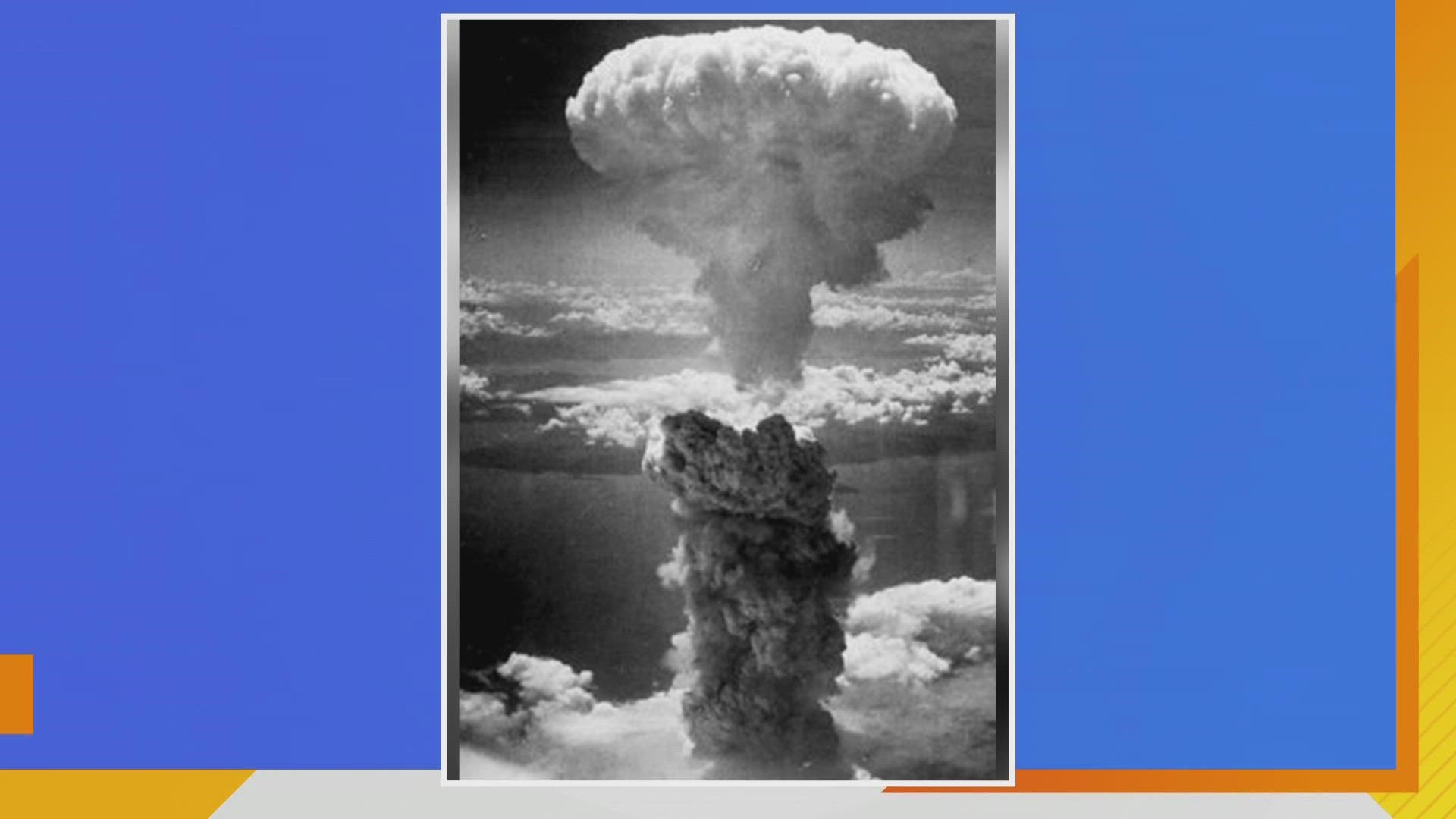 The Iowa Almanac has details on Iowa State University connection to the Manhattan Project resulting in the creation of the first Atomic Bomb