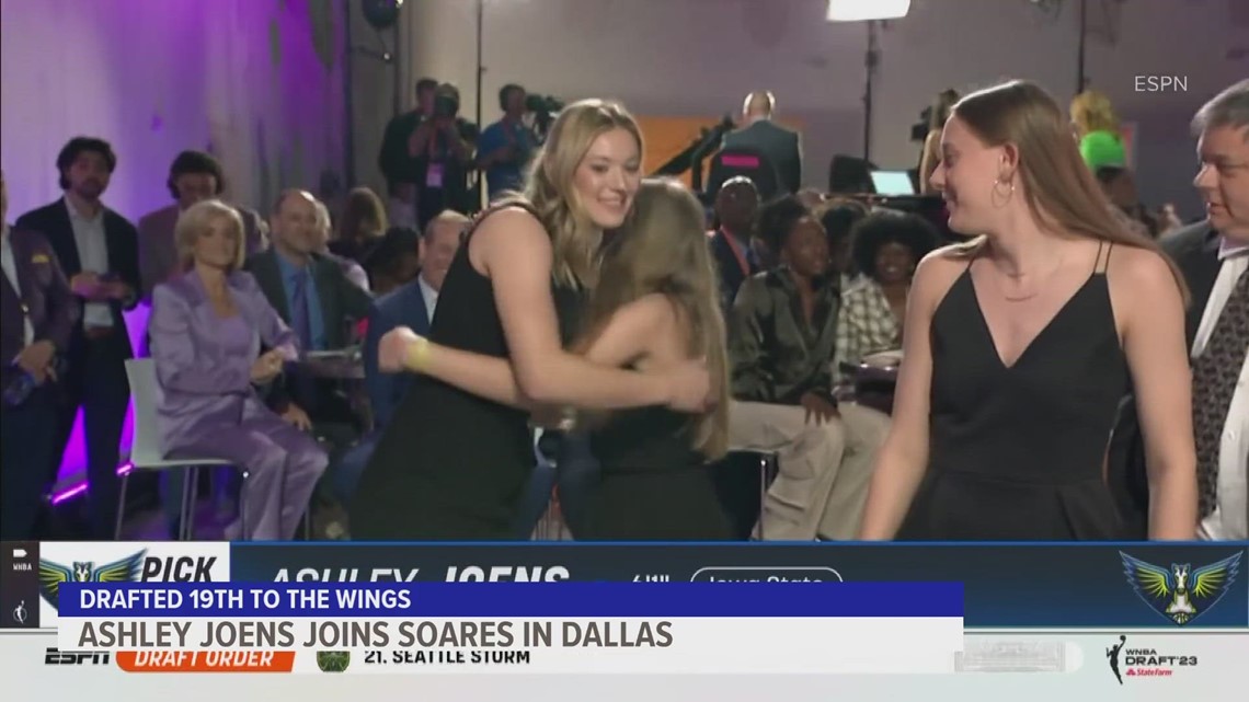 Dallas Wings select Ashley Joens