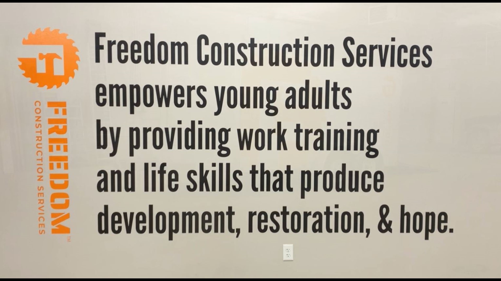 Variety, the Children's Charity helped fund Freedom Construction Services, an organization that teaches trade and life skills to youth in central Iowa.