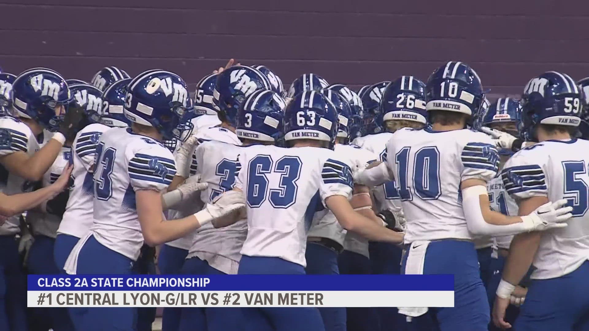 Van Meter was the top dog back in Class 1A, and they've proved themselves again as 2A's state champions.