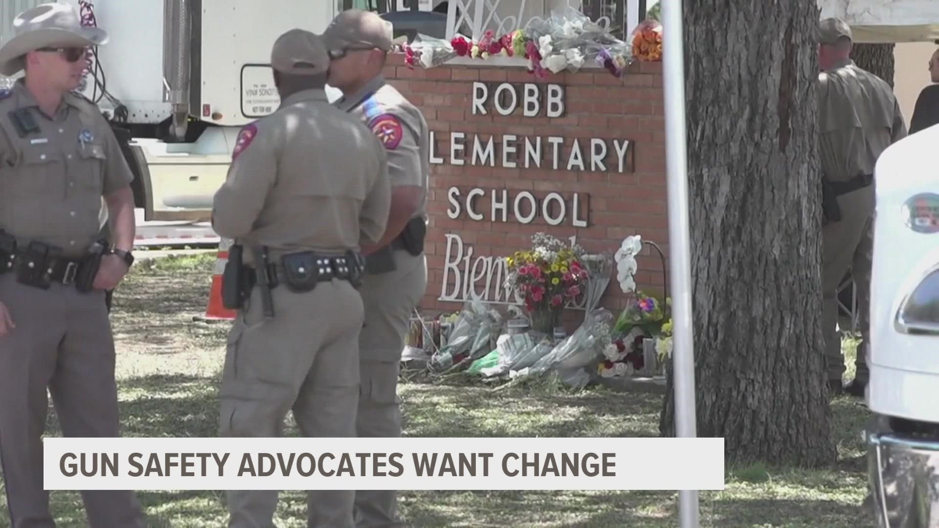 Gun safety advocates react to the shooting in Texas and what they hope happens next.