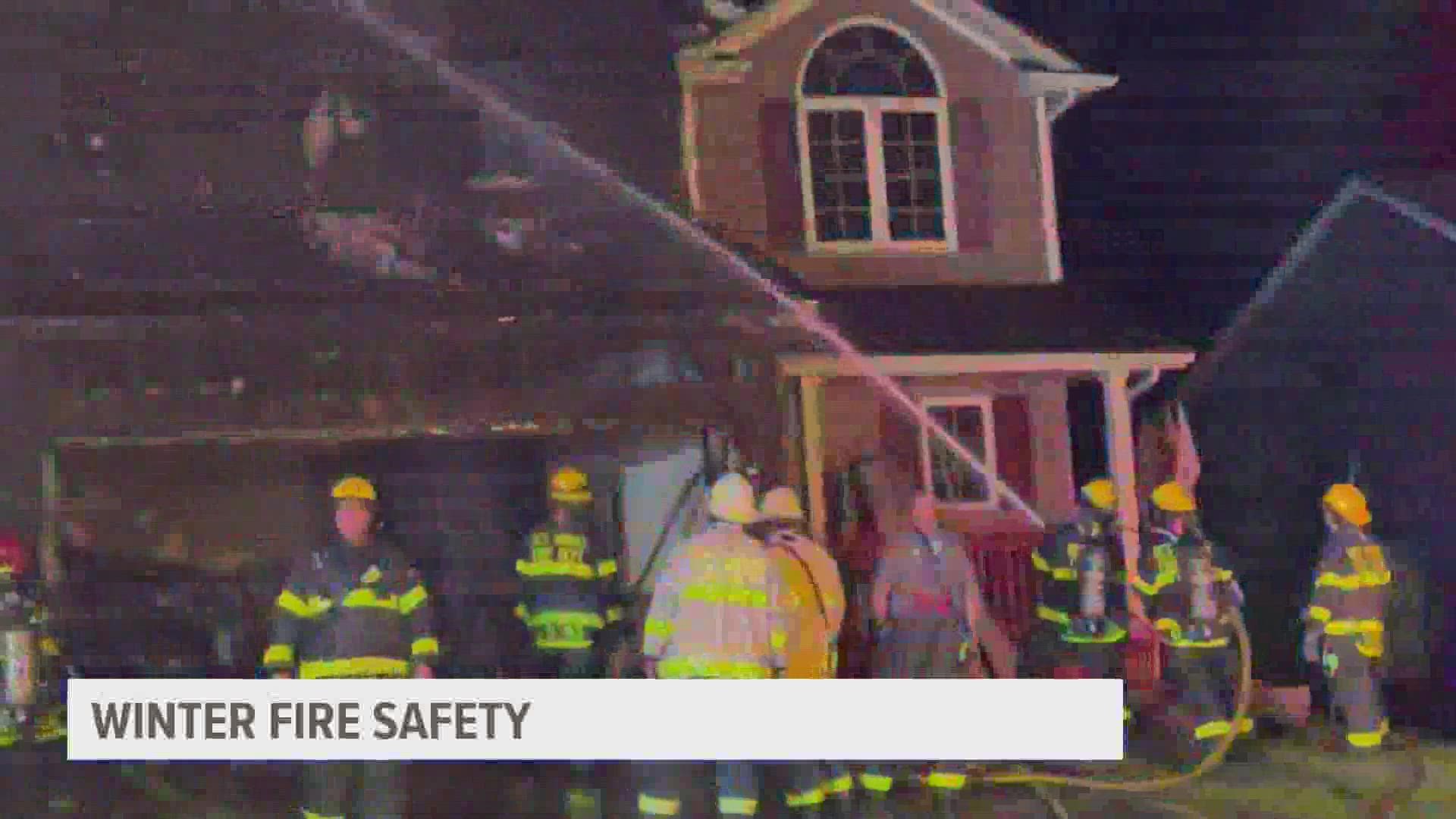 House fires are keeping metro crews busy lately.
As the weather turns cold, and the risks go up, here's what first responders recommend to keep Iowans safe.