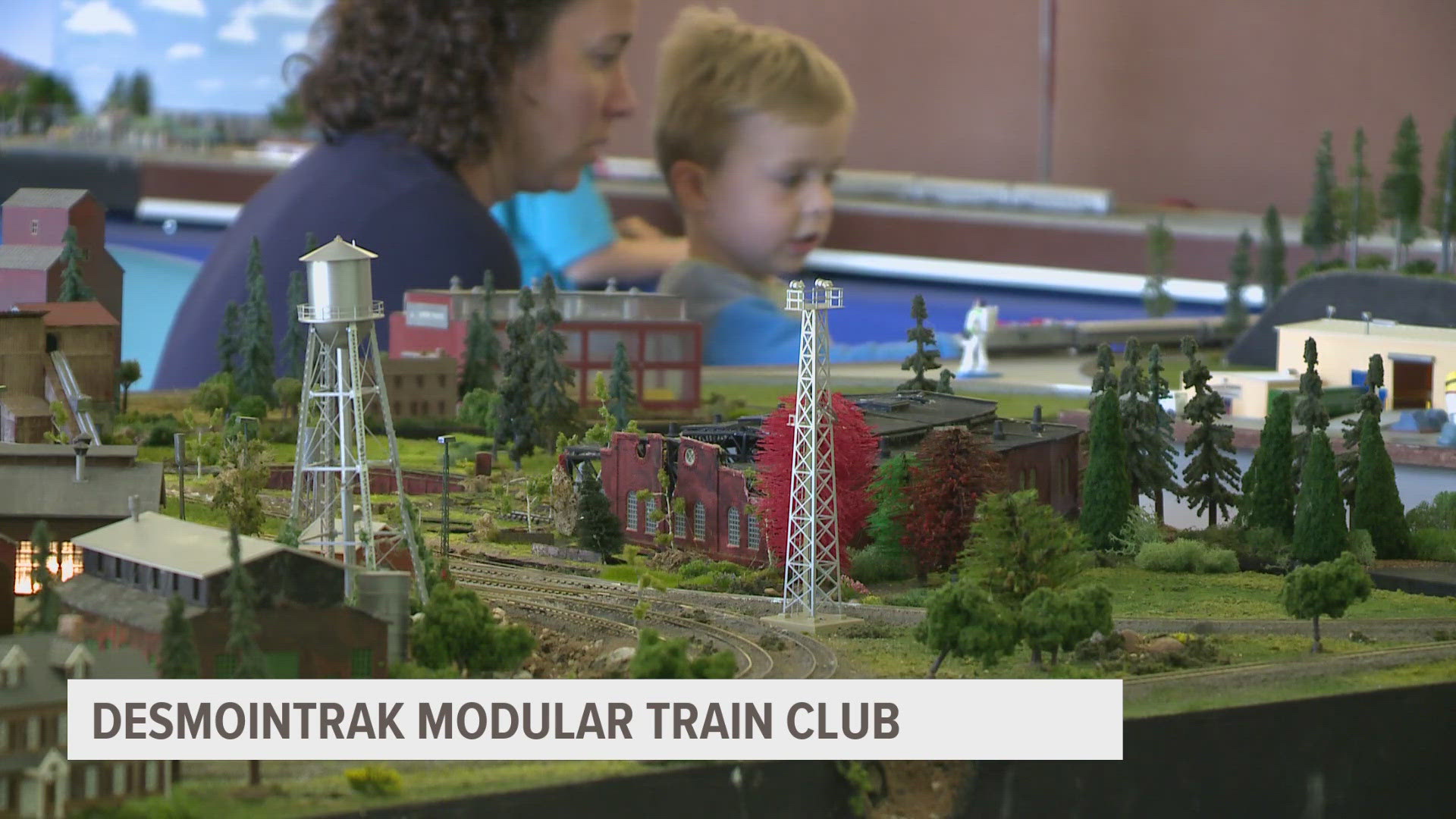 DesMoiNTrak is a model train club that puts together displays across the metro.